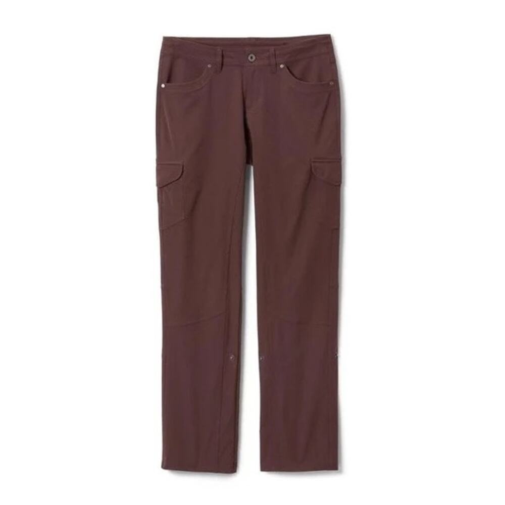 Kuhl women's Freeflex Roll-Up pants 12 regular rust red cargo gorpcore hiking